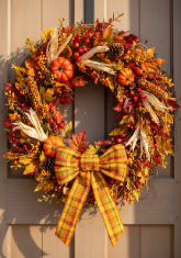 Harvest Plaid Bow Pick - Image 2