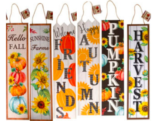 Harvest Wall Plaques