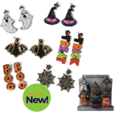 Spooky Season Beaded Earrings