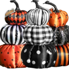 Stacked Pumpkin Decor