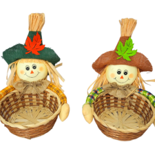 10" Scarecrow Basket