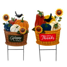35" Harvest Basket Stake