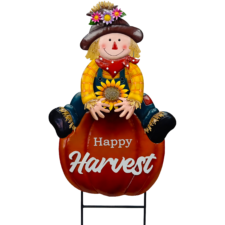 37" Metal Scarecrow Stake