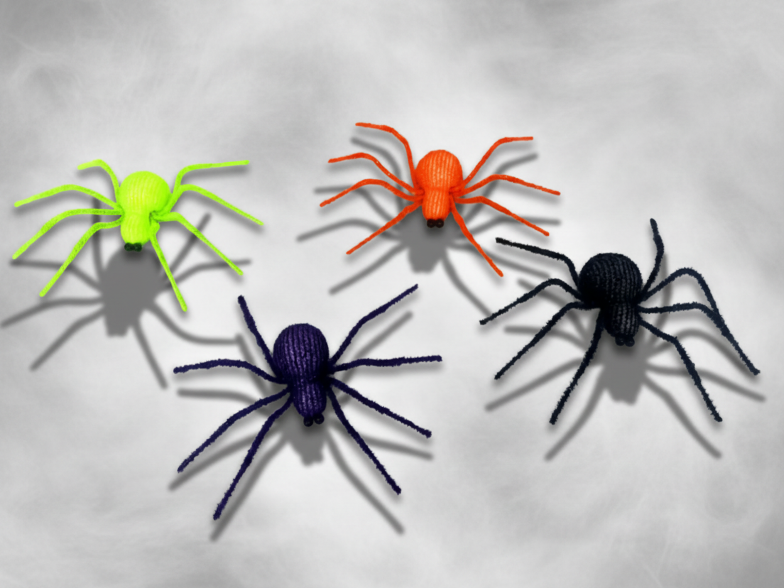14" Colorful Spiders - Image 2