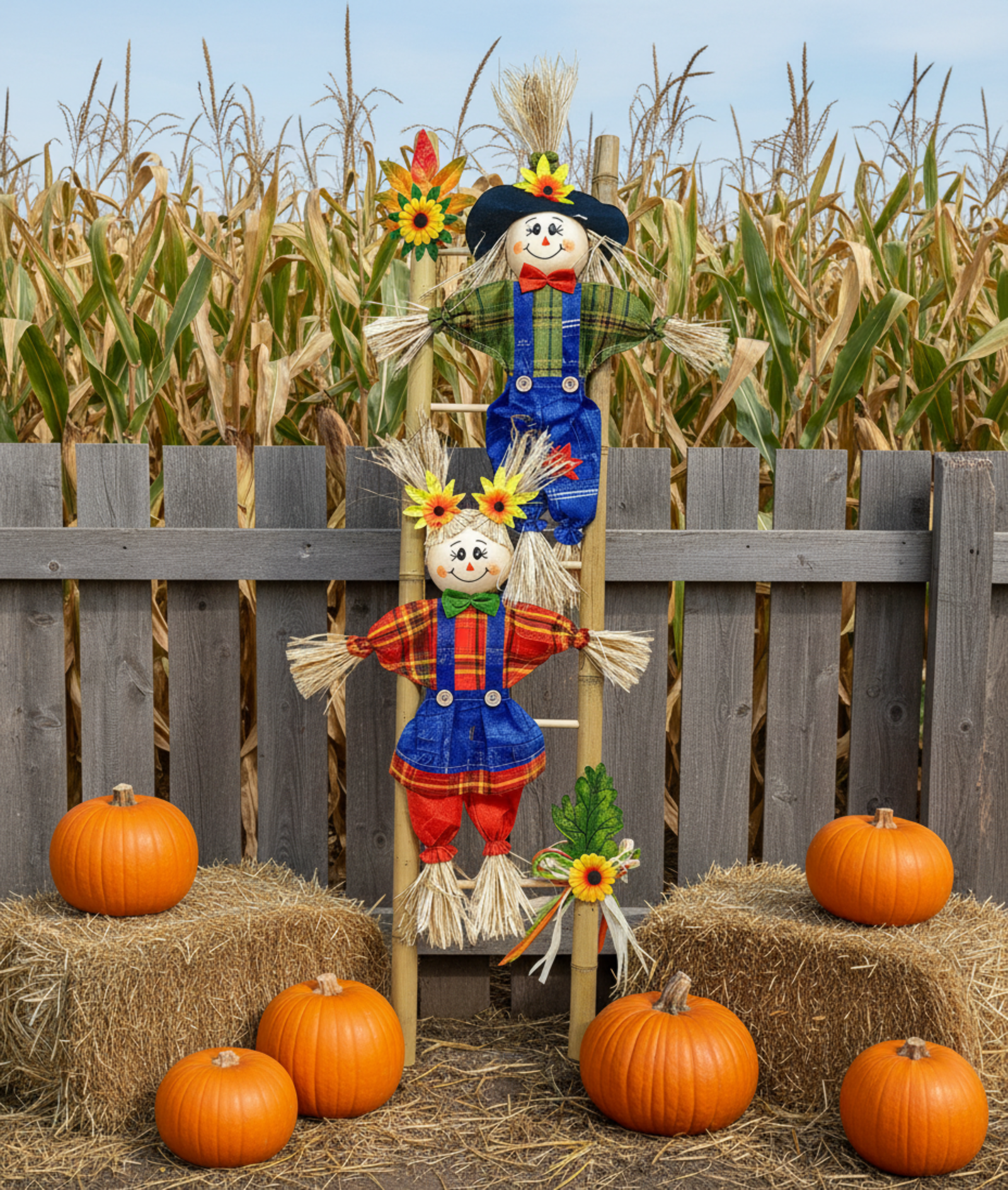 36" Scarecrow Ladder - Image 3