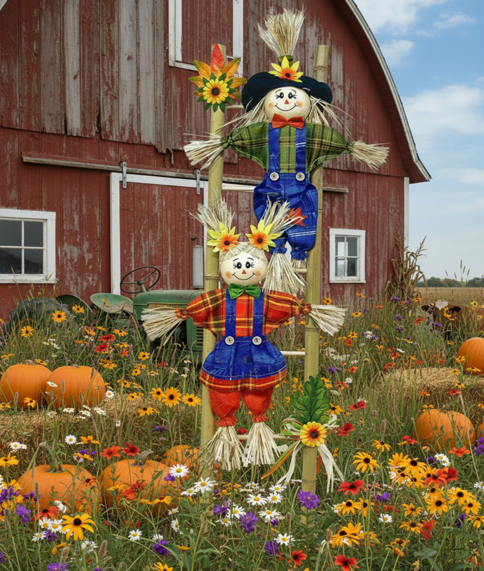 36" Scarecrow Ladder - Image 4