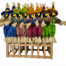 36" Crows In a Crate