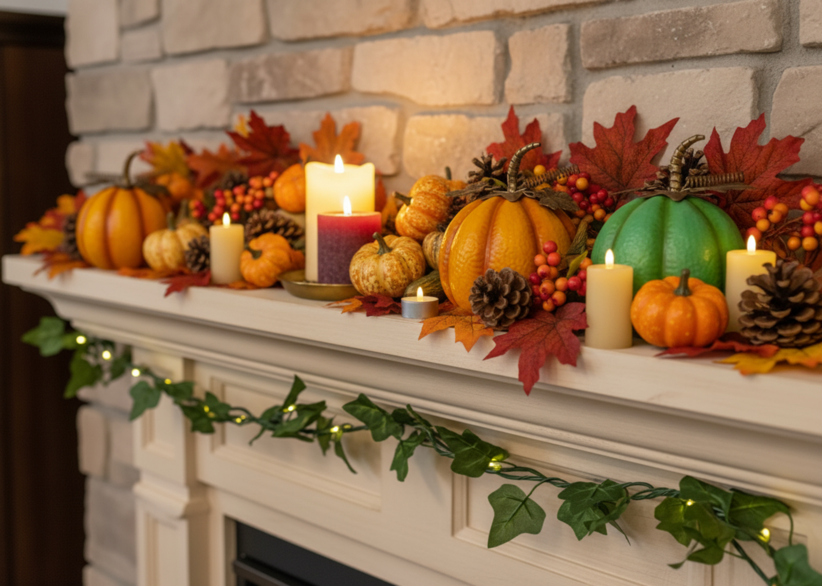 11" Standing Pumpkin - Image 3