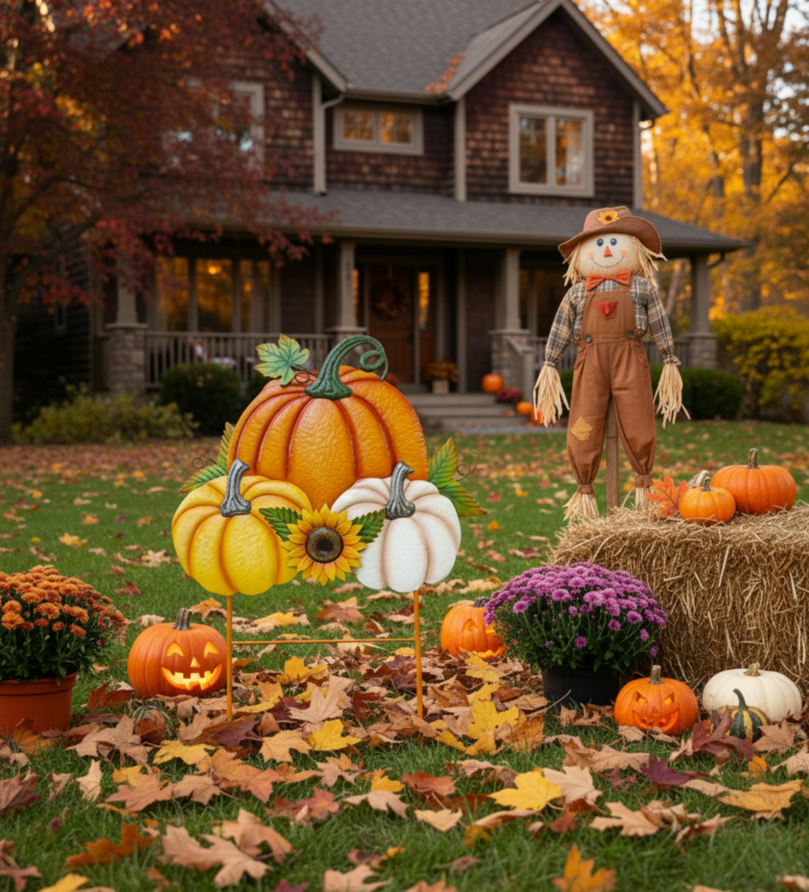 30" Pumpkin Stake - Image 2