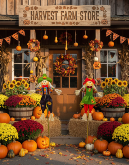 36" Scarecrow Stake - Image 2